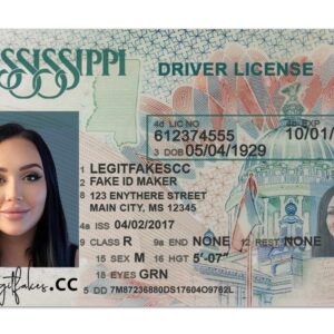 Buy Mississippi Driver License