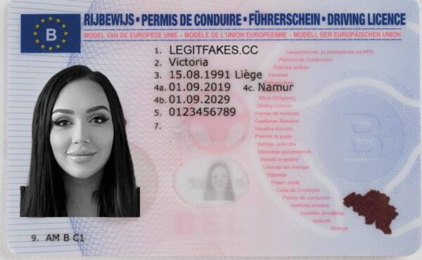 Belgium Driver’s License