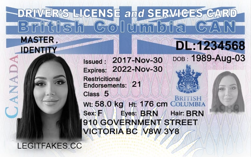 British Columbia Drivers License Best Online Fake Id And Driver